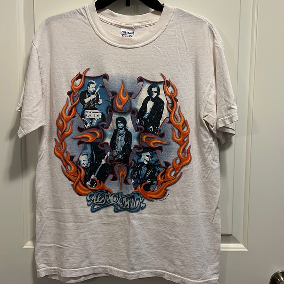Gildan Other - Vintage Aerosmith band t shirt early 2000s tour